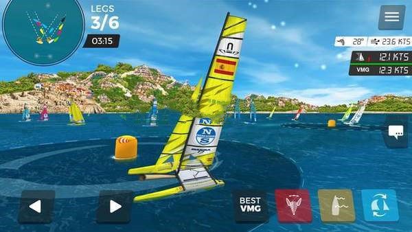 海上虚拟帆船赛VR Inshore截图